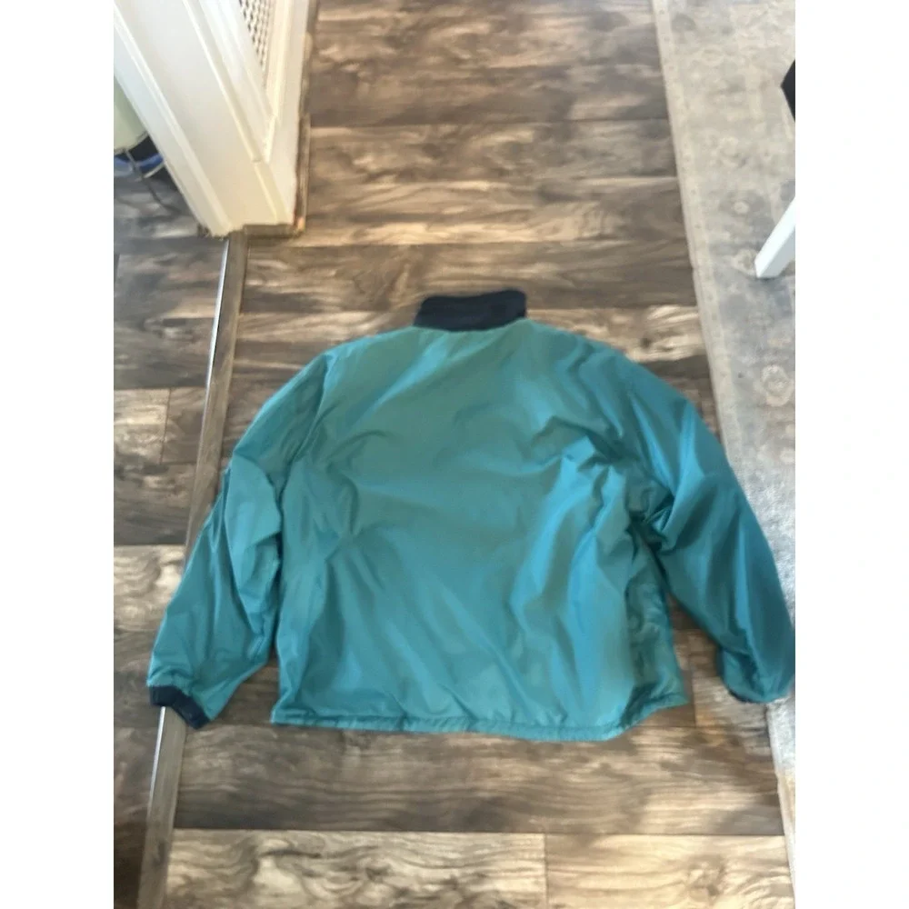 Vtg 90s Miami Dolphins‎ Pro Player Reversible XL Zip Jacket Coat NFL Fleece